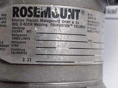 Rosemount 0305RC22B11L4 3051/3001 Fieldbus Pressure Transmitter -1000/+2480 mbar