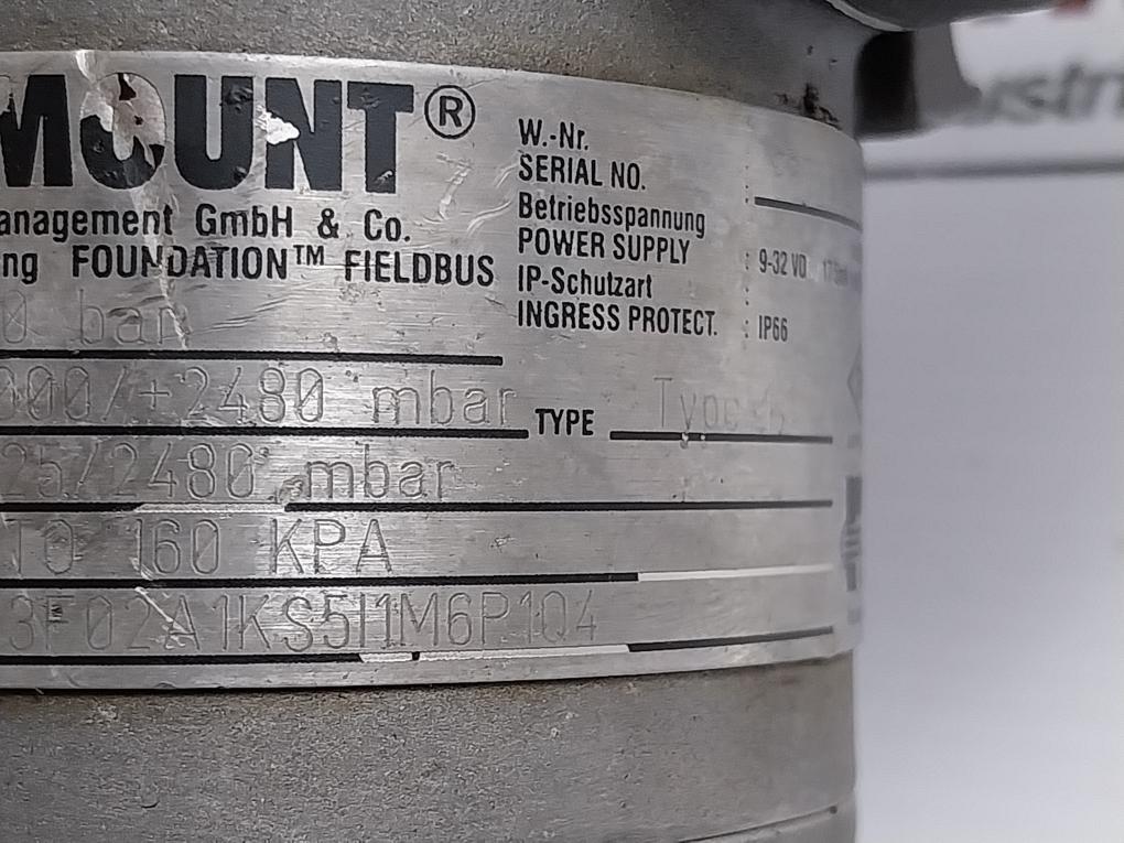 Rosemount 0305RC22B11L4 3051/3001 Fieldbus Pressure Transmitter -1000/+2480 mbar