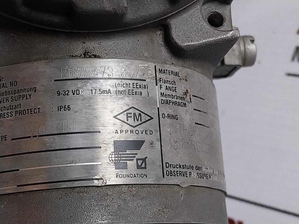 Rosemount 0305rc22b11l4 3051/3001 Fieldbus Pressure Transmitter -1000/+2480 Mbar