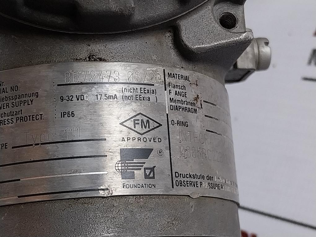 Rosemount 0305RC22B11L4 3051/3001 Fieldbus Pressure Transmitter -1000/+2480 mbar