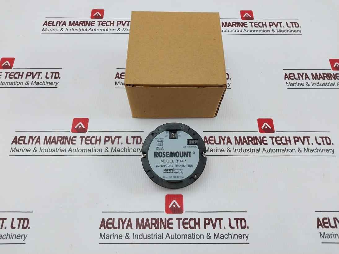 Rosemount 03144-1133-0001 Temperature Transmitter 3144P Rev Ab