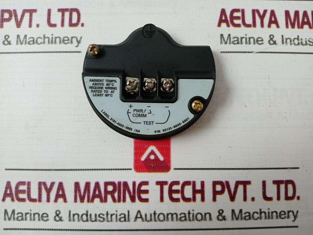Rosemount 03151-9005-0001 Terminal Block 60°C 3151-4033-0001/Aa
