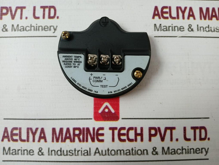 Rosemount 03151-9005-0001 Terminal Block 60°C 3151-4033-0001/Aa