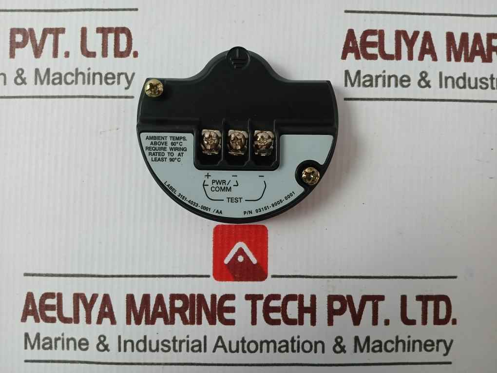 Rosemount 03151-9005-0001 Terminal Block Label 3151-4033-0001/Aa