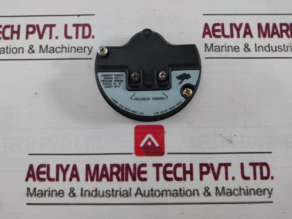Rosemount 03151-9005-0022 Fieldbus Wiring Component Terminal Block 60˚C