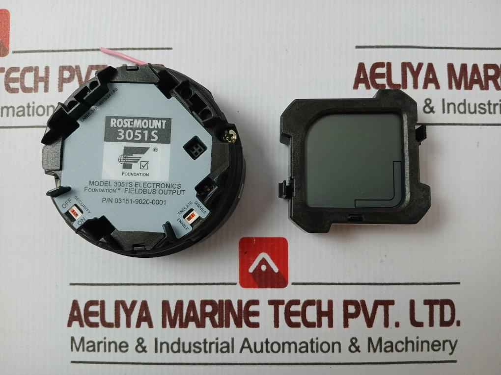 Rosemount 03151-9020-0001 Pressure Transmitter Lcd Meter 94V-0