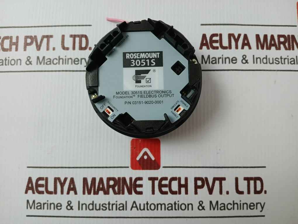 Rosemount 03151-9020-0001 Pressure Transmitter Lcd Meter 94V-0