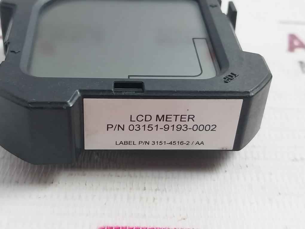 Rosemount 03151-9193-0002 Lcd Meter Display
