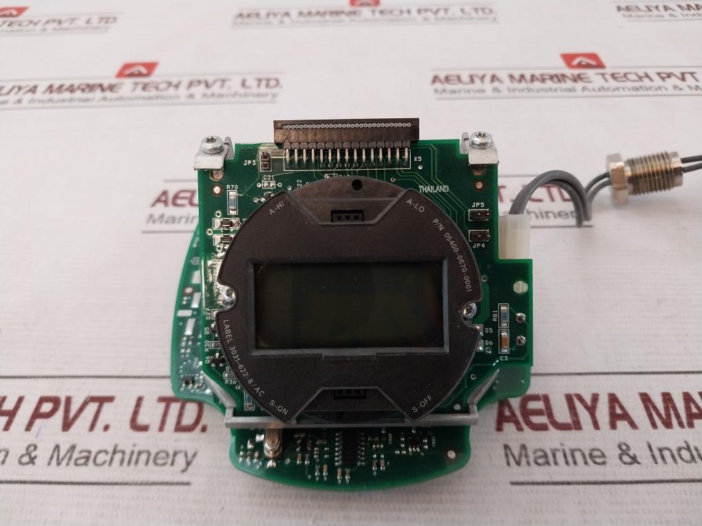 Rosemount 05400-0670-0001 Lcd Display 3151-4033-1001/Ac Pwb 9240030-409 B