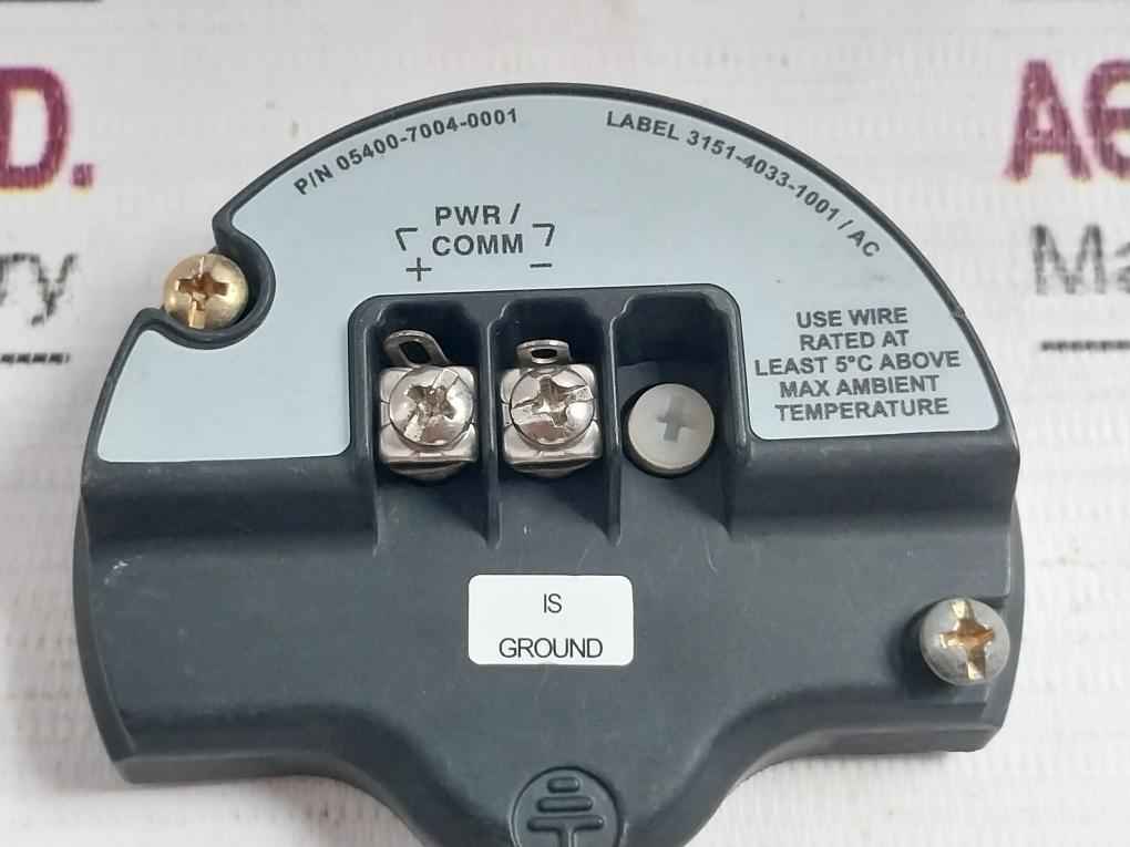 Rosemount 05400-7004-0001 Terminal-block 3151-4033-1001/Ac Ayaf4515