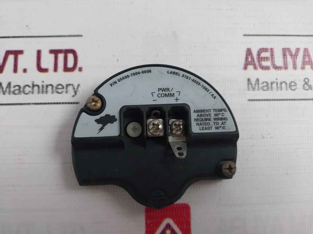 Rosemount 05400-7004-0006 Terminal Block 60°C