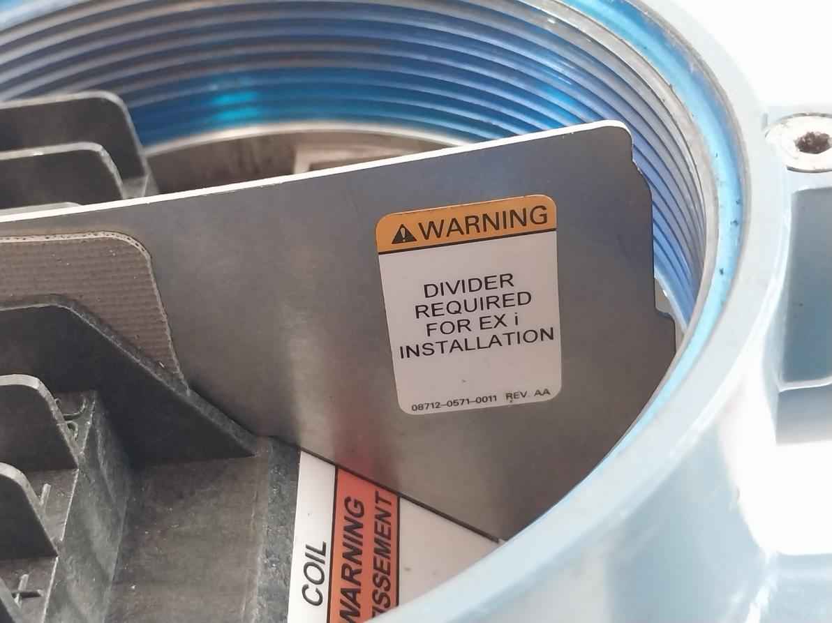 ROSEMOUNT 08712-0571-0012 Magnetic Flowmeter Sensor Rev AA 08732-0829-0022