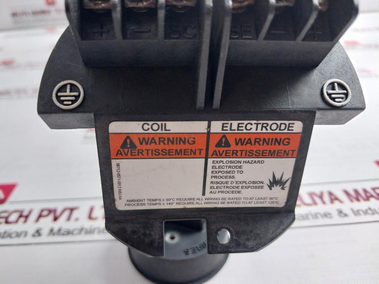 Rosemount 08712-0571-0012 Magnetic Flowmeter Transmitter Rev Aa 50C