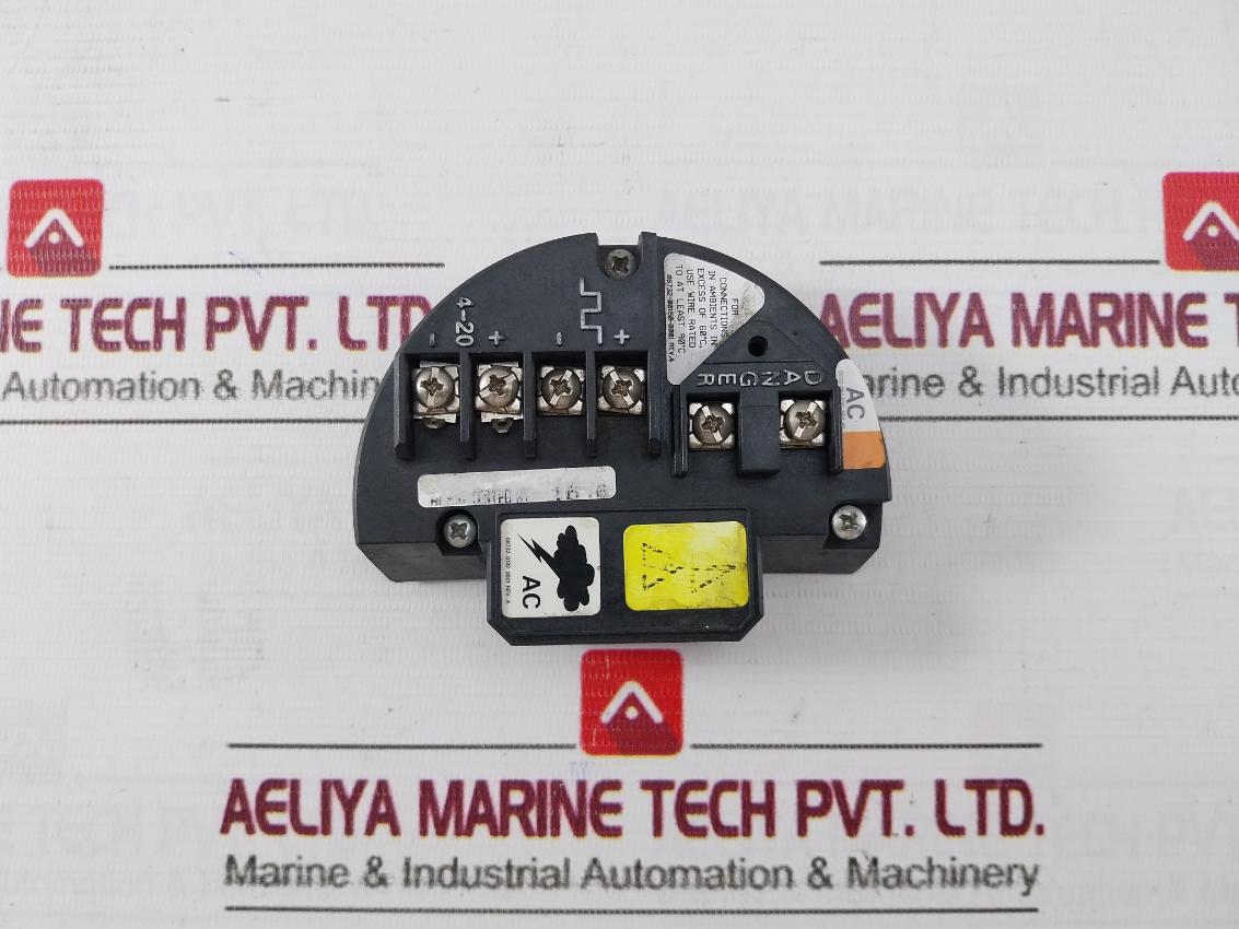 Rosemount 08732-00150-0001 Terminal Block 60°C Rev A