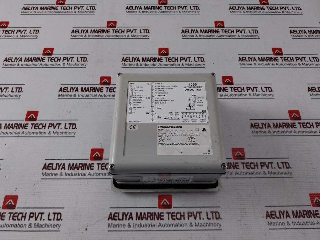 Rosemount 1055-01-10-20-32 Solu Comp Ii Ph/Contacting Conductivity Meter 1055
