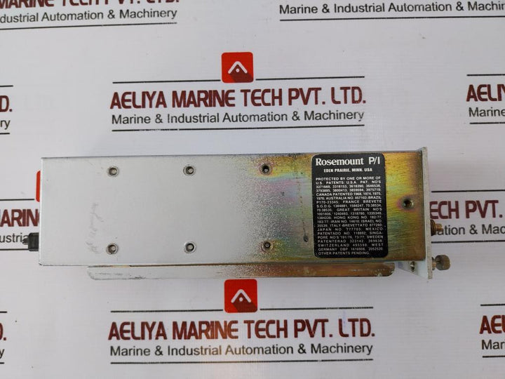 Rosemount 1133C6E2N P/I Converter 12-55Vdc 0-15 Mws 4-20Ma 50/60 Hz Rev A