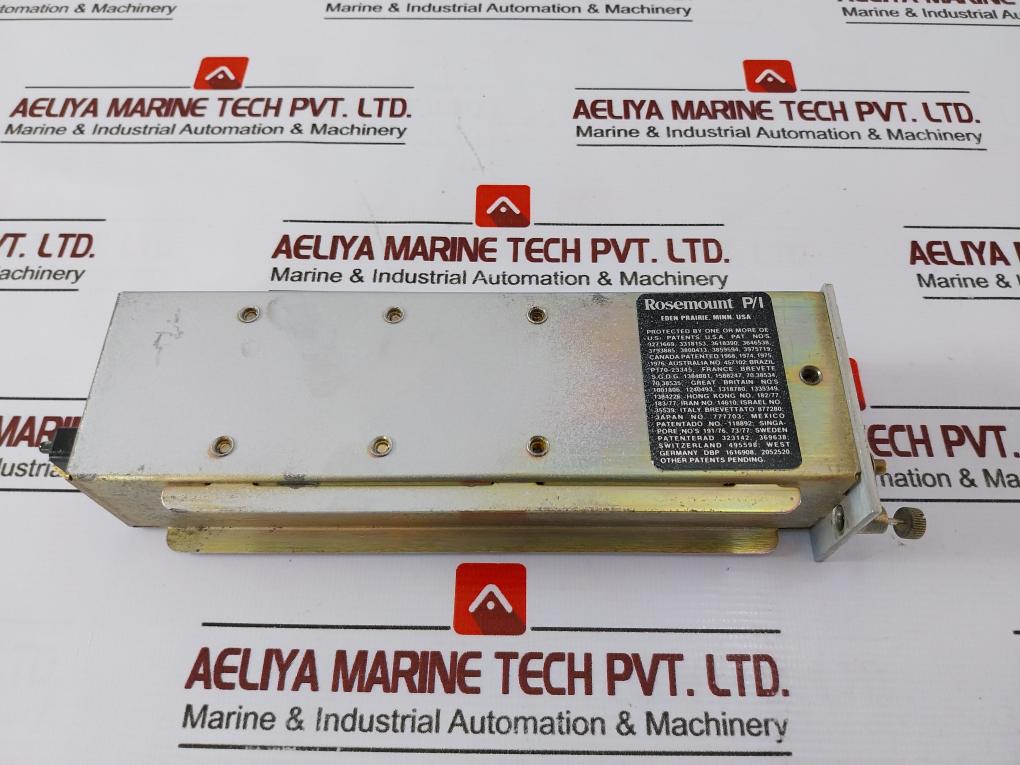 Rosemount 1133C6E2N P/I Converter 12-55Vdc 0-15 Mws 4-20Ma 50/60 Hz Rev A