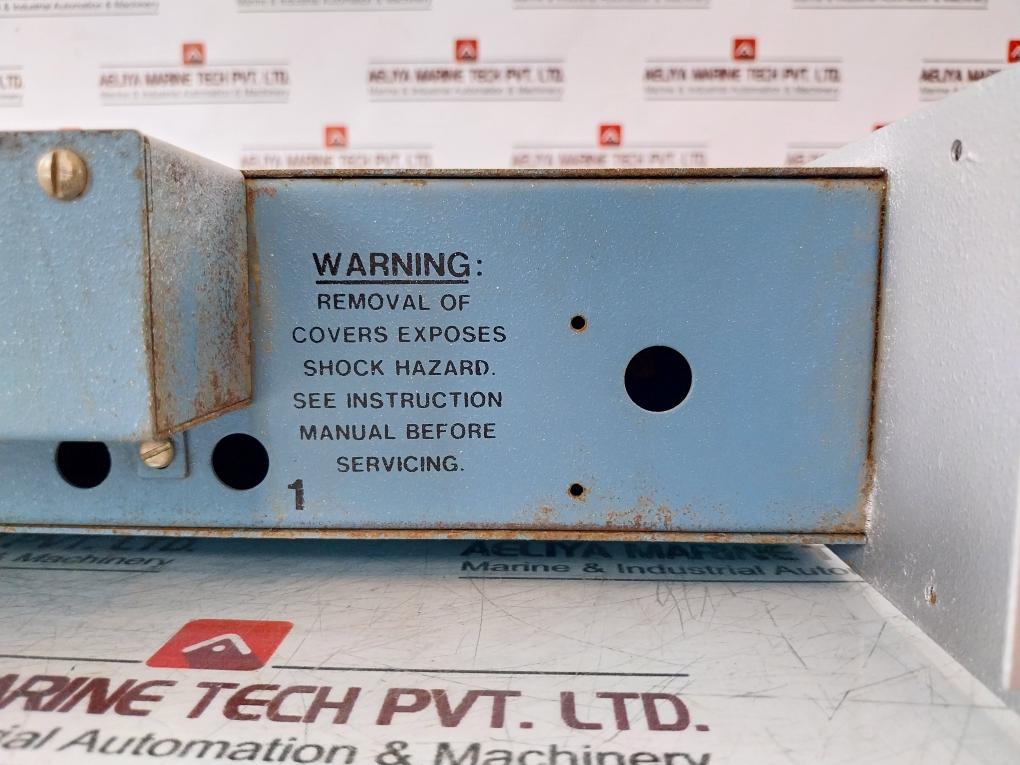 Rosemount 1133C6E2N P/I Converter 12-55Vdc 0-15 Mws 4-20Ma 50/60 Hz Rev A