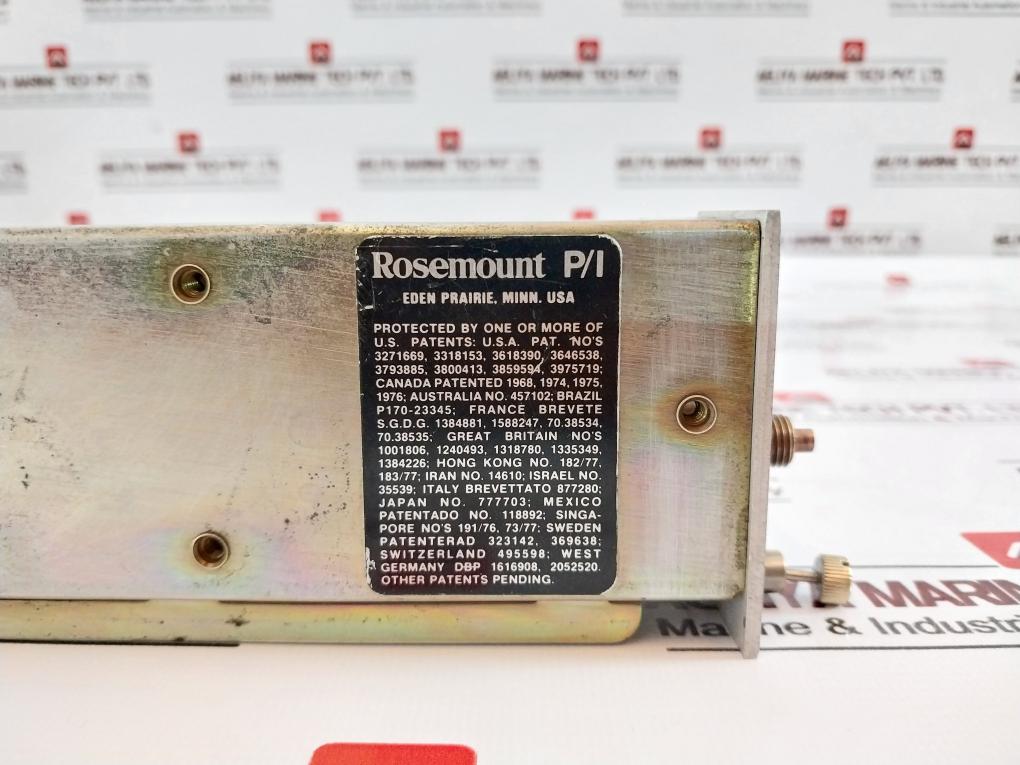 Rosemount 1133c6e2n T P/i Converter 12-55 Vdc 0-5 Mws Input 4-20 Ma Output