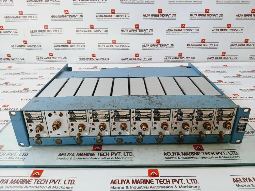Rosemount 1133r1a0n0,1133c6e2n(P/i Converter),rme-pr23(Pressure Transducer) Rack