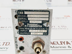 Rosemount 1133r1a0n0,1133c6e2n(P/i Converter),rme-pr23(Pressure Transducer) Rack