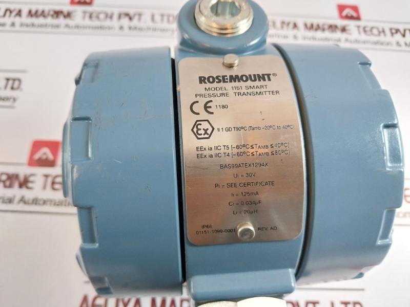 Rosemount 1151 Dp3S22I1L4 Pressure Transmitter, 4-20Ma Output