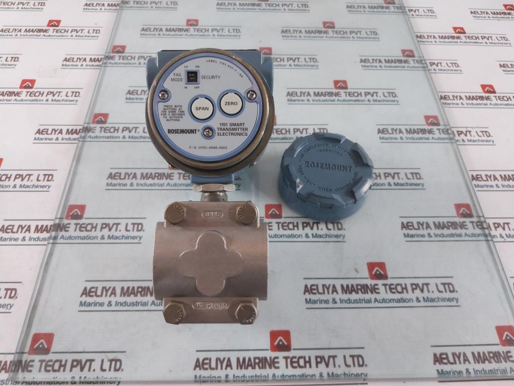 Rosemount 1151Dp3S22M4B1Dfq4 Pressure Transmitter 01151-0948-0002