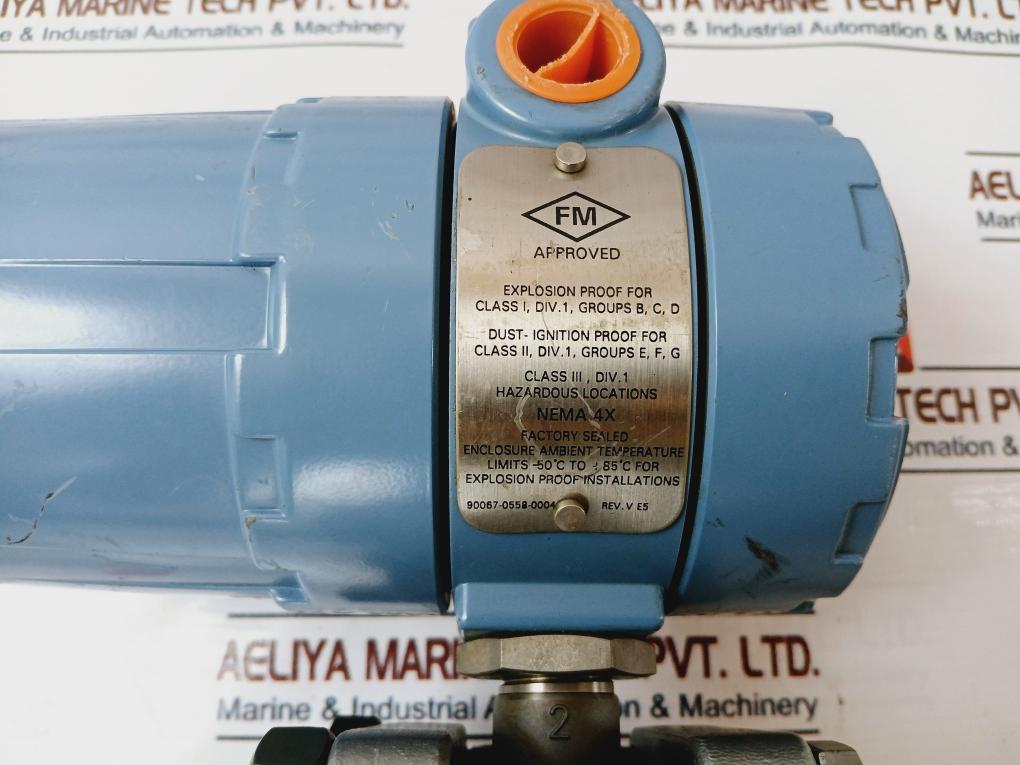 Rosemount 1151Dp4S22M4B1Df Alphaline Pressure Transmitter