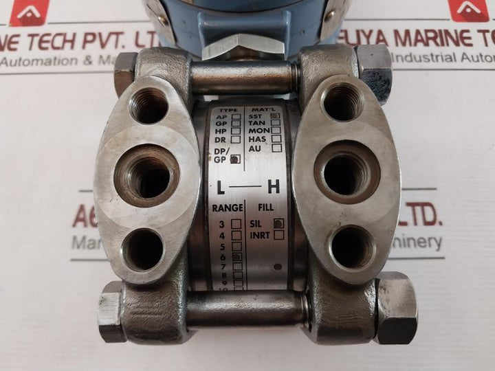 Rosemount 115 1Dp6E12B2 Pressure Transmitter Gp Rev: L 45Vdc 2000 Psi 4-20 Ma