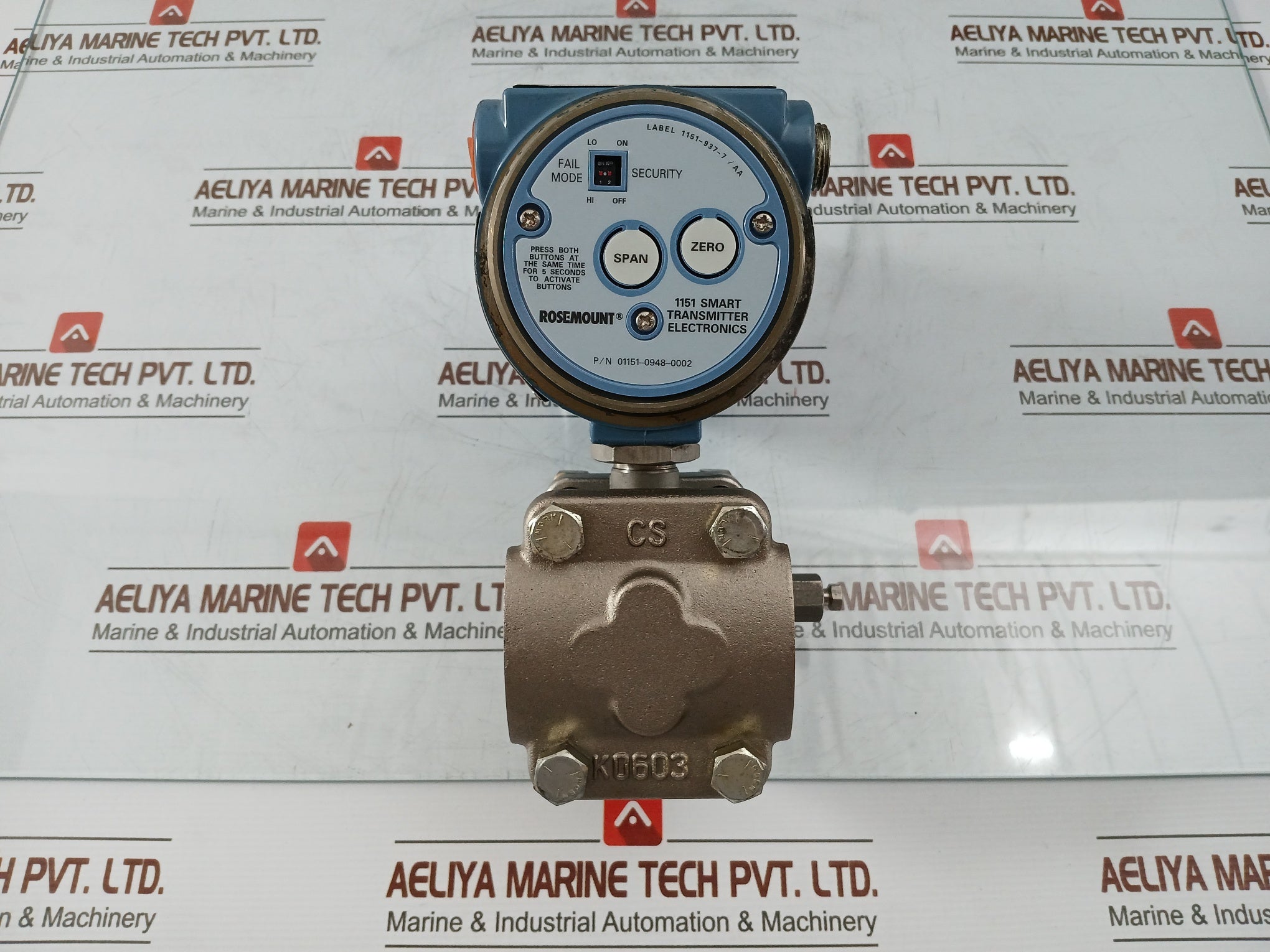 Rosemount 1151Gp6S22M4B1Dfq4 Pressure Transmitter