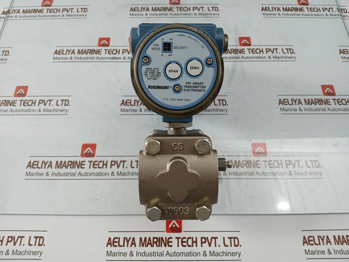 Rosemount 1151Gp6S22M4B1Dfq4 Pressure Transmitter