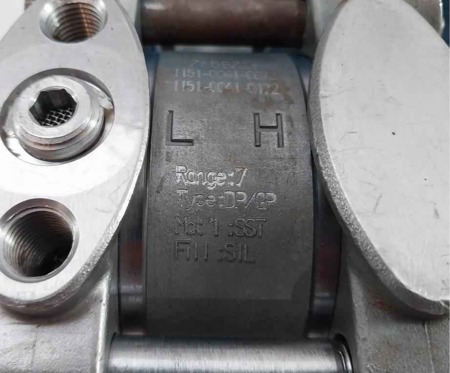 Rosemount 1151Gp7S22S1M7B104 Alphaline Pressure Transmitter Synchronous Motor