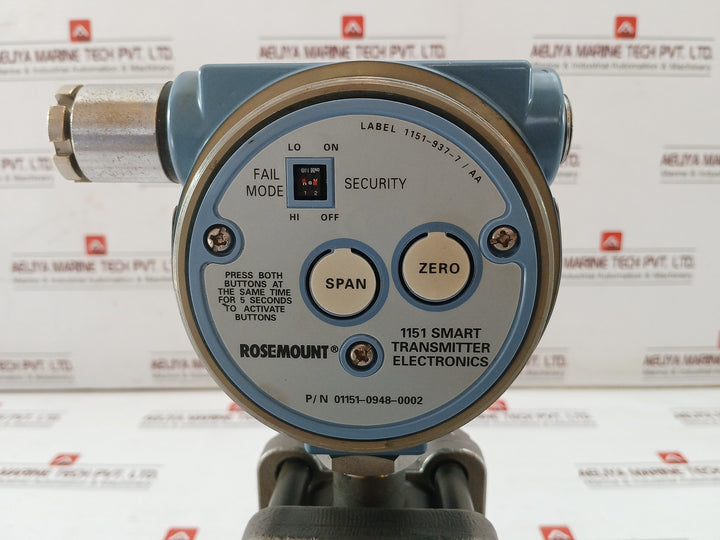 Rosemount 1151 Lt5Sa0T22D Pressure Transmitter