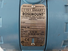 ROSEMOUNT 1151 SMART Pressure Transmitter 01151-0948-0002 112-02
