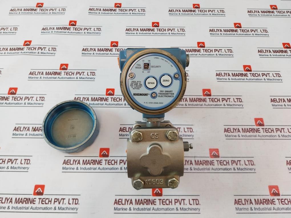 ROSEMOUNT 1151 SMART Pressure Transmitter 01151-0948-0002 5.700 Kg