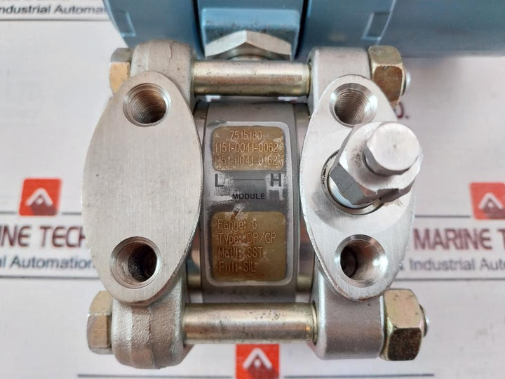 Rosemount 1151 Smart Pressure Transmitter 01151-0948-0002