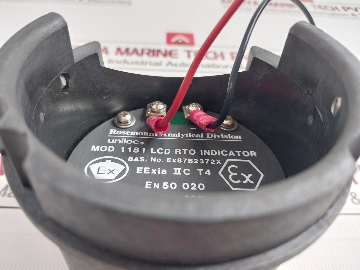 Rosemount 1181 Lcd Rto Indicator 9240809 200 Ma