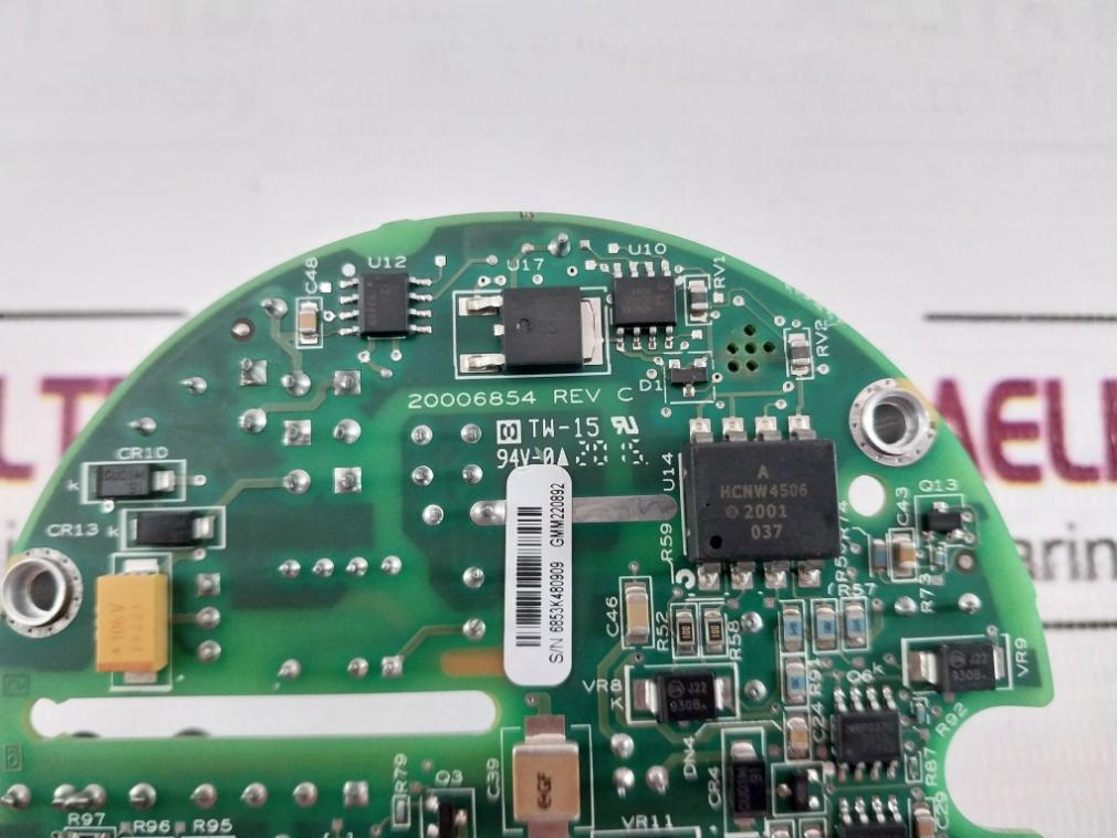 Rosemount 20006854 Pcb Module 94V Mmi-20008988 Rev: B