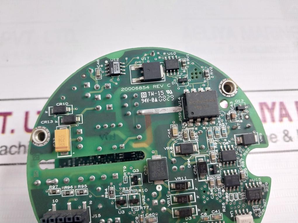 Rosemount 20006854 Pcb Module Mmi-20008986 Rev A 94V
