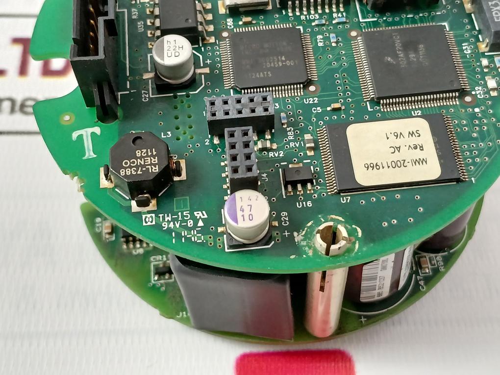 Rosemount 20006854 Pcb Module Mmi-20011966 Tw-15 94V-0 Gmm075085 Rev.Ca