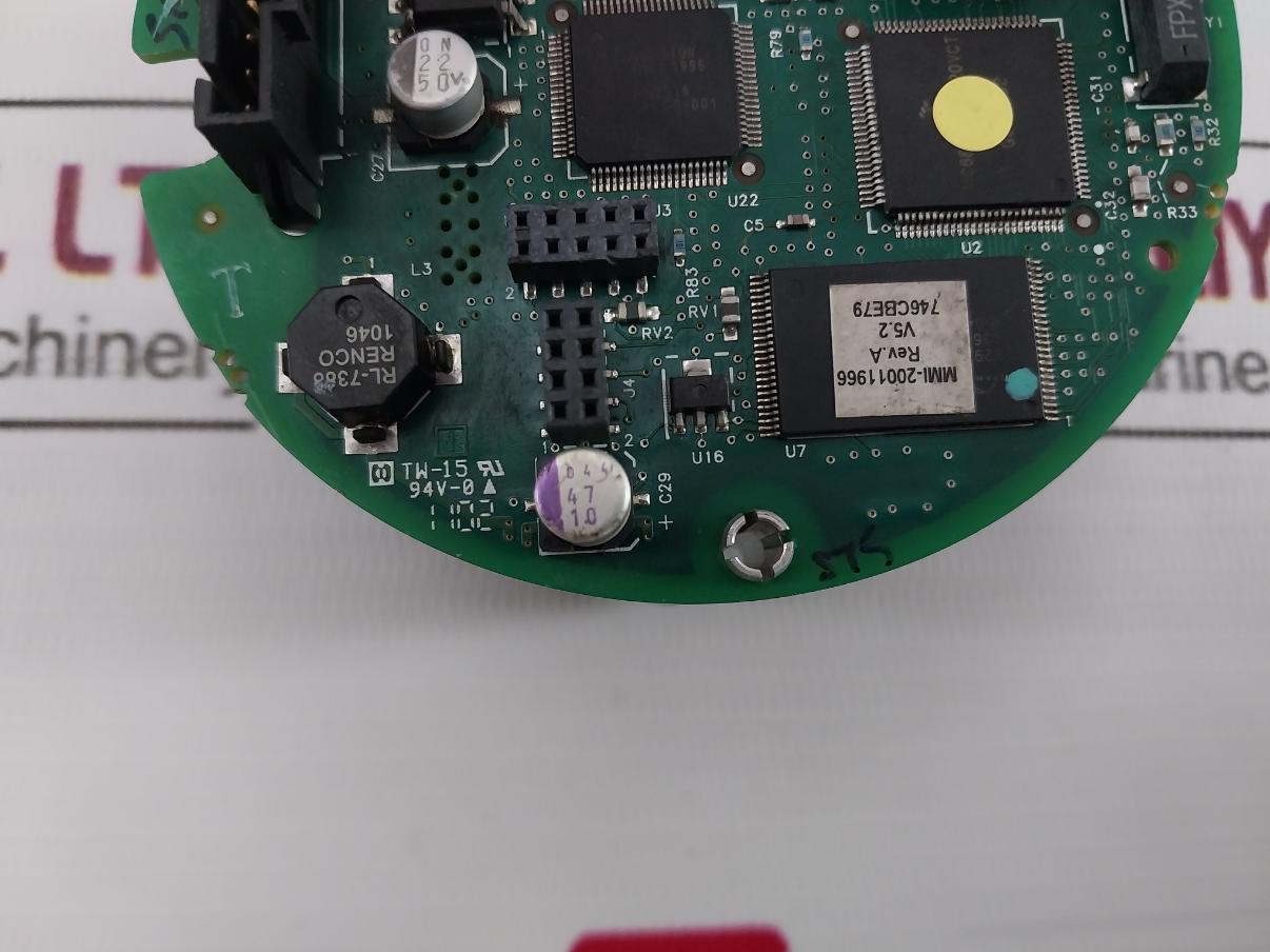 Rosemount 20006854 Printed Circuit Board Mmi-20006853 Rev: E