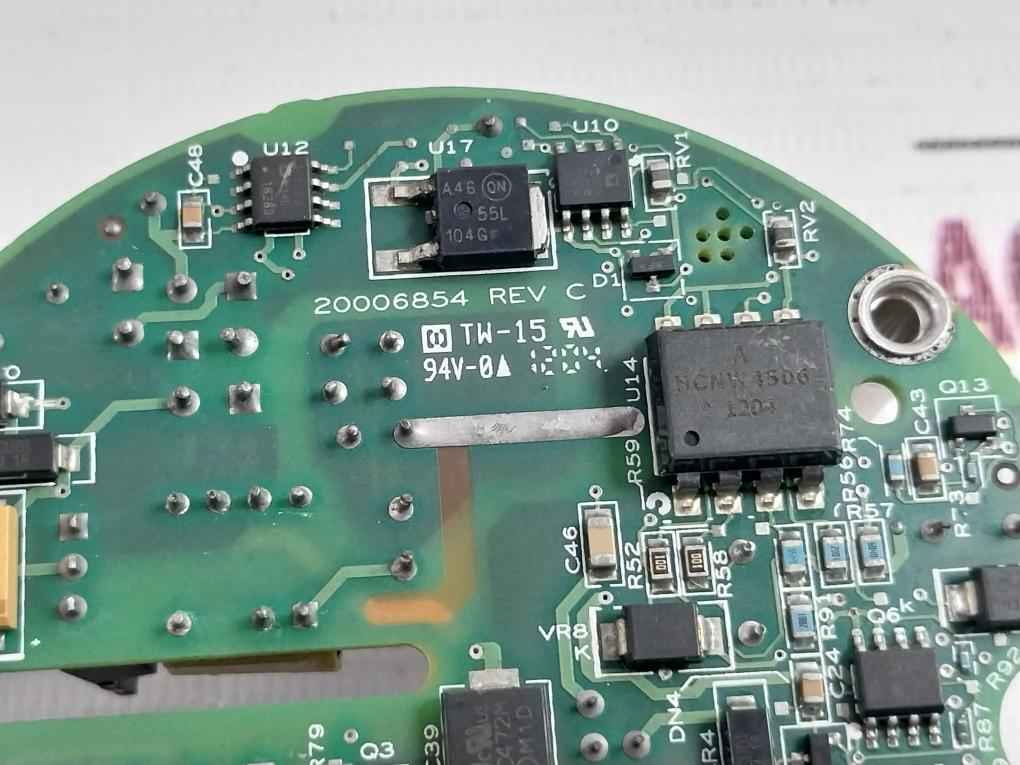 Rosemount 20006854 Printed Circuit Board Mmi-20006853 Rev Ea