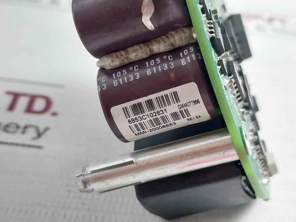 Rosemount 20006854 Printed Circuit Board Mmi-20006853 Rev Ea