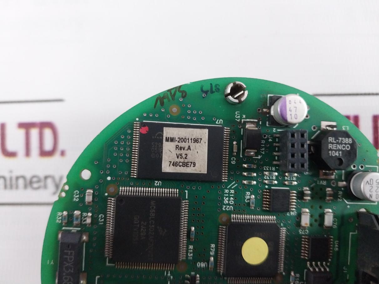 Rosemount 20006854 Printed Circuit Board Module Mmi-20006853 Rev: Ea