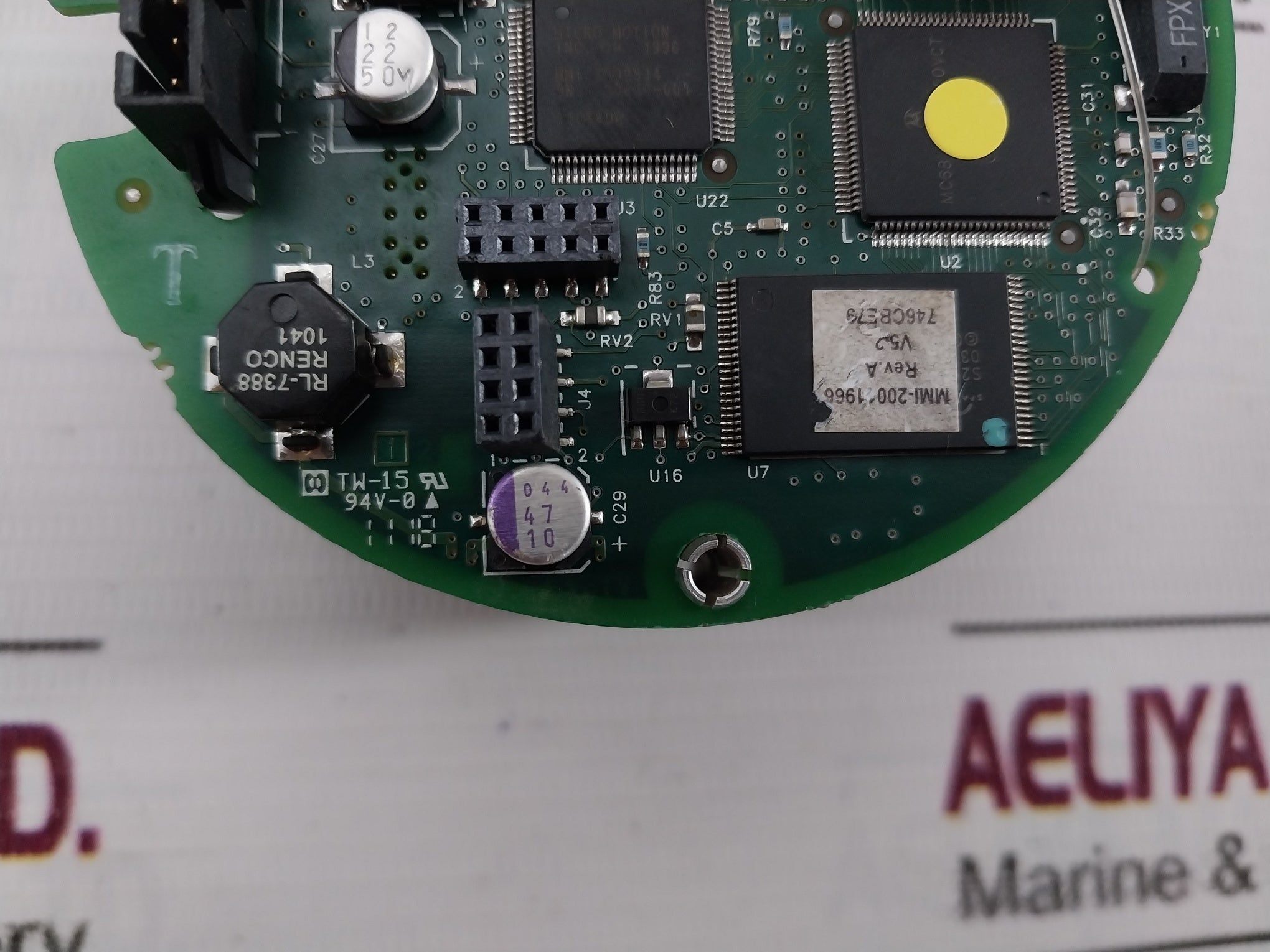 Rosemount 20006854 Printed Circuit Board Module Mmi-20006853 Rev: Ea 3775064
