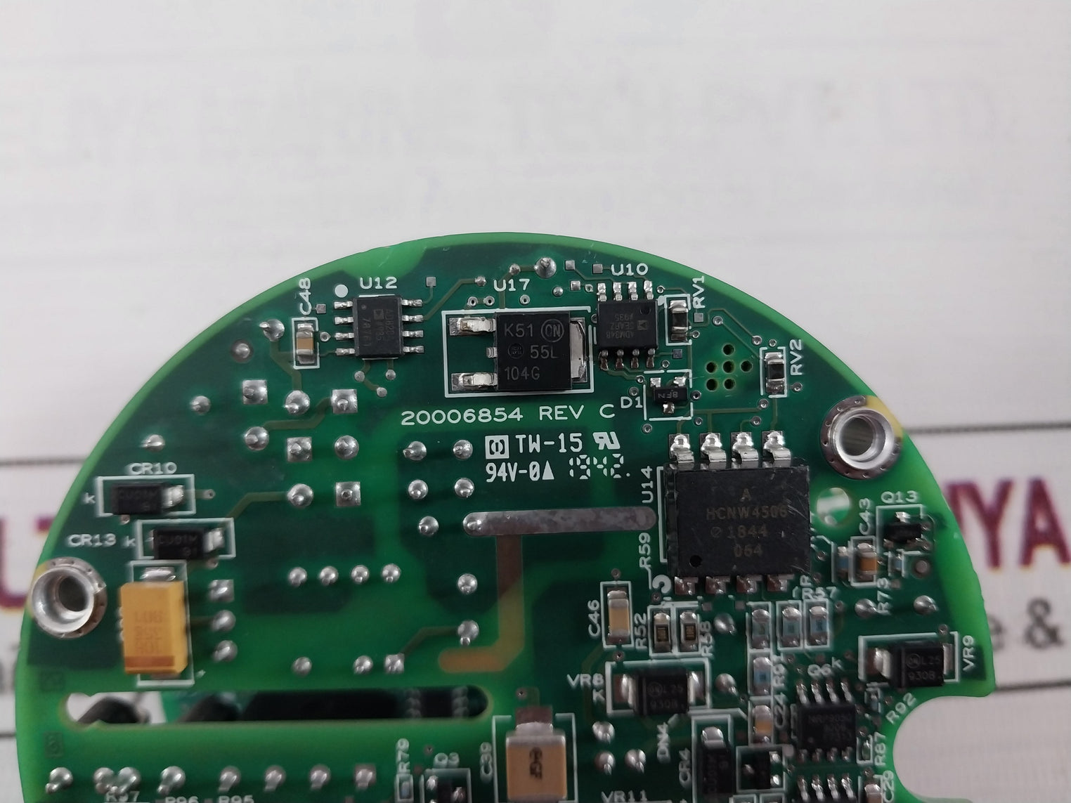 Rosemount 20006854 Printed Circuit Board Module Mmi-20008986 Rev: Ca