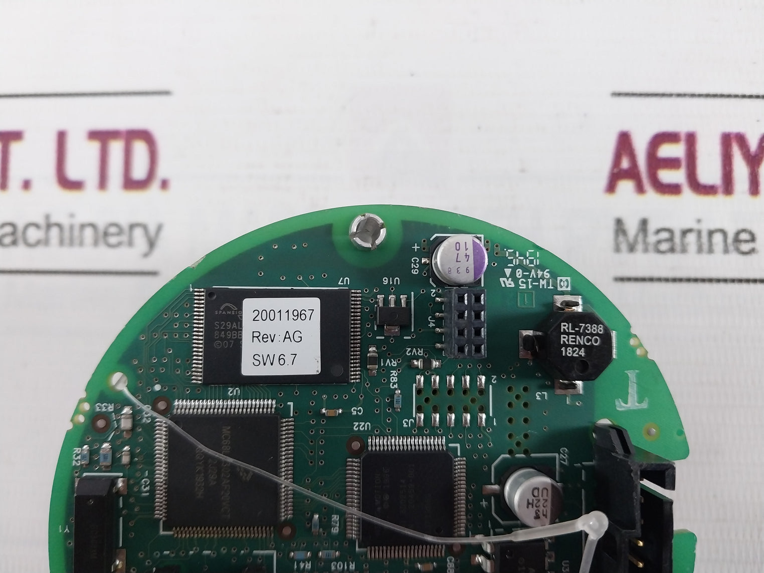 Rosemount 20006854 Printed Circuit Board Rev C 94V-0 Mmi-20008986