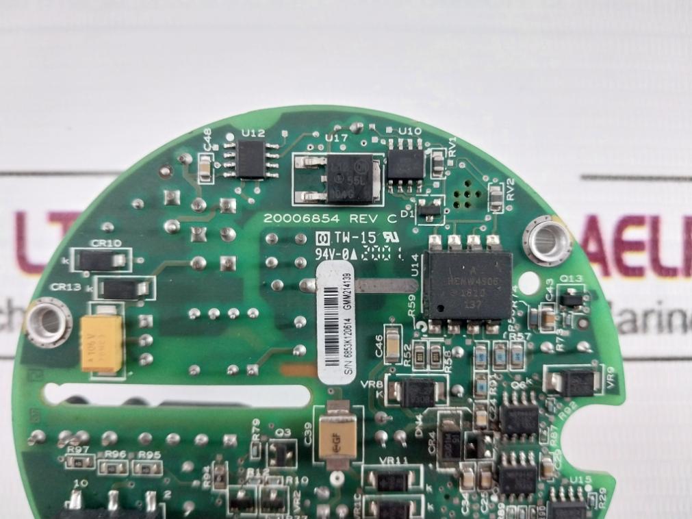 Rosemount 20006854 Printed Circuit Board Rev: C 94V