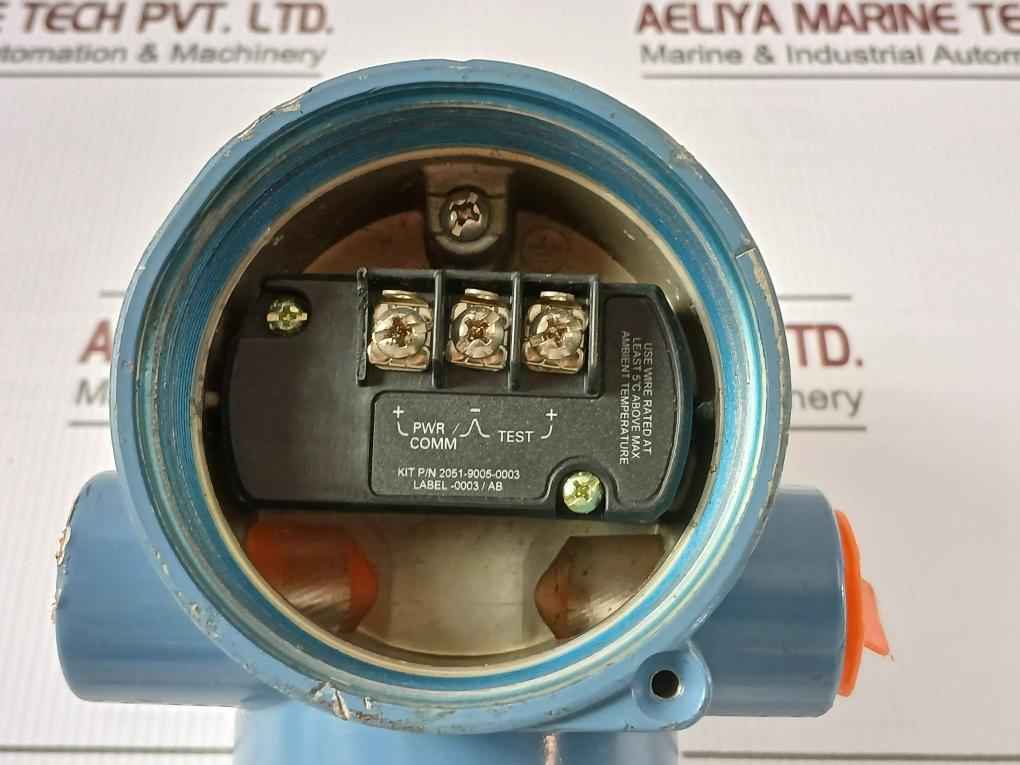 Rosemount 2051cd3a22a1ab4m5d4q4 Hart Pressure Transmitter 4–20 Ma 10.5–42.4 Vdc