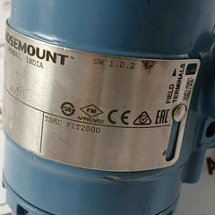 Rosemount 2051cd3a22a1ab4m5d4q4 Hart Pressure Transmitter 4–20 Ma 10.5–42.4 Vdc